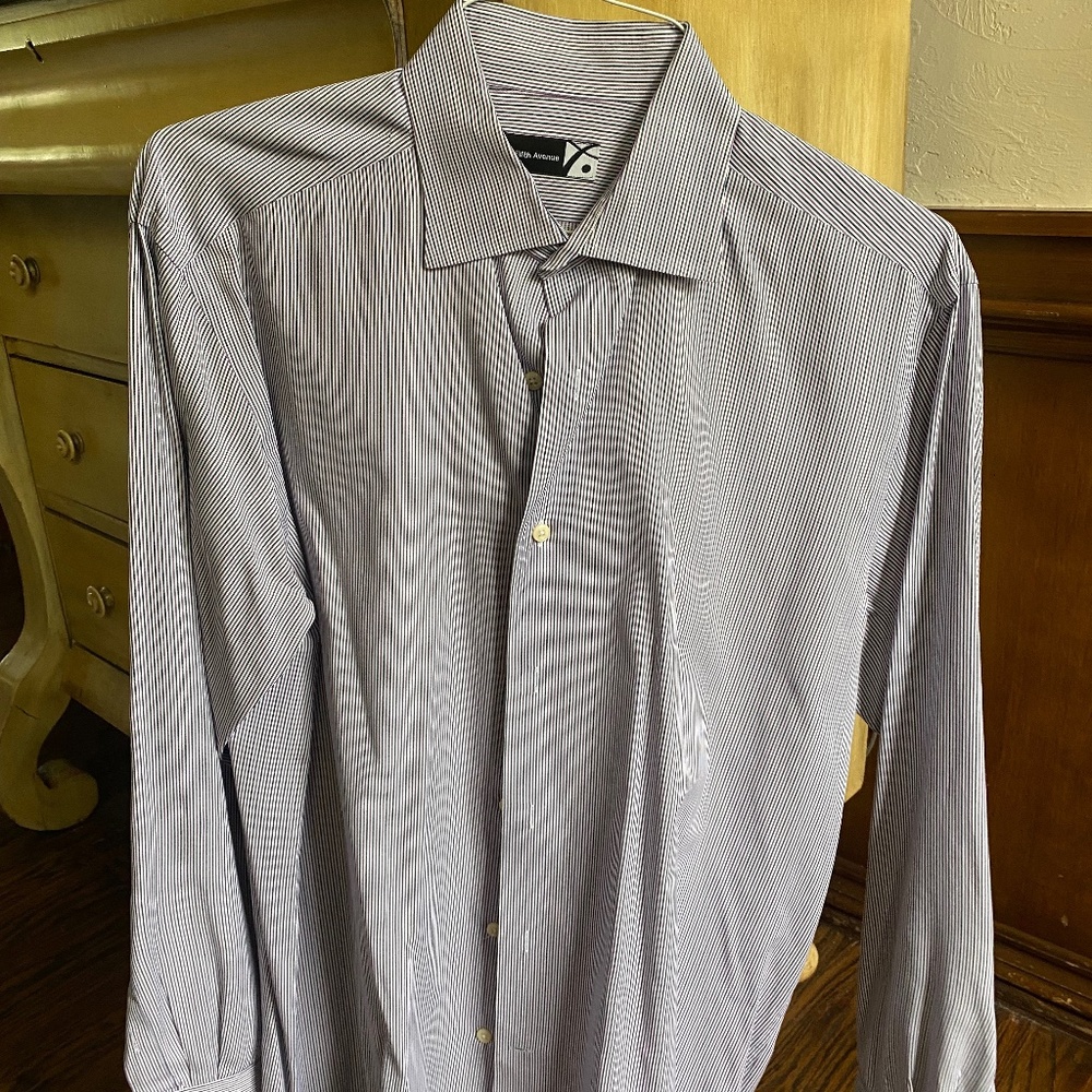 Mens Dress Shirt striped